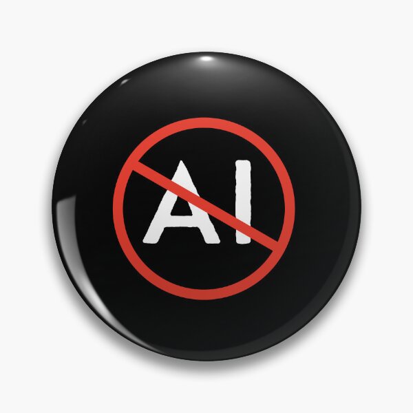 Item preview, No AI designed and sold by WhackoDesigns.