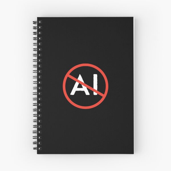 Item preview, No AI designed and sold by WhackoDesigns.