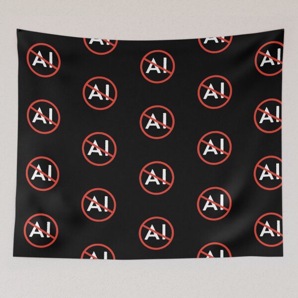Item preview, No AI designed and sold by WhackoDesigns.