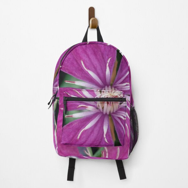Item preview, Purple clematis, mirror image designed and sold by lyloubeaupere.