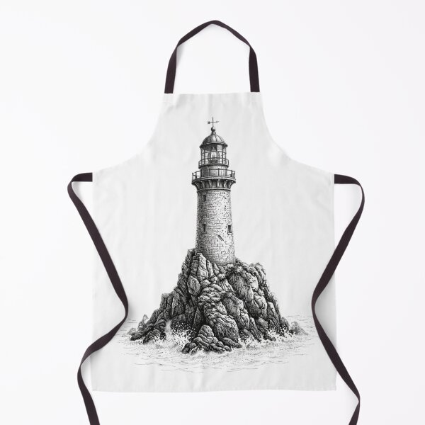 Item preview, Faro - Minimalista realista en blanco y negro designed and sold by Minimalisticaly.