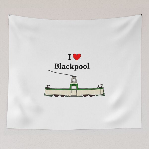 Item preview, I Love Blackpool Boat Tram designed and sold by BlackpoolBones.