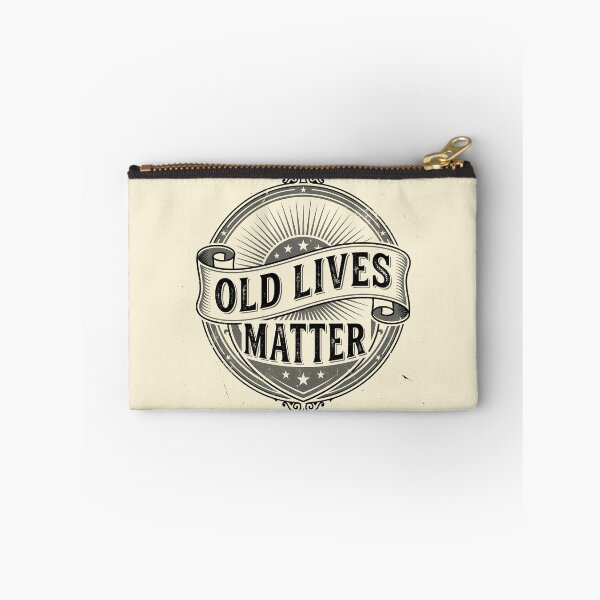 Item preview, Old Lives Matter - Vintage Funny Senior Citizen Typography Gift designed and sold by FernaRoje.