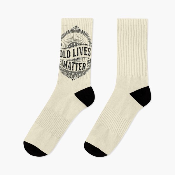 Item preview, Old Lives Matter - Vintage Funny Senior Citizen Typography Gift designed and sold by FernaRoje.