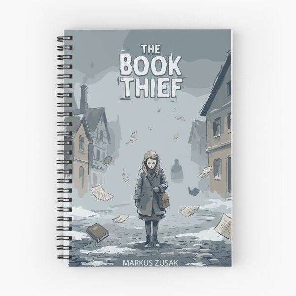 Item preview, The Book Thief by Markus Zusak designed and sold by tigrootiger.