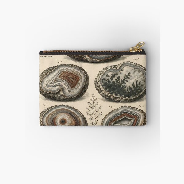 Item preview, Antique Agate Specimens Scientific Illustration designed and sold by JC Art Creations.