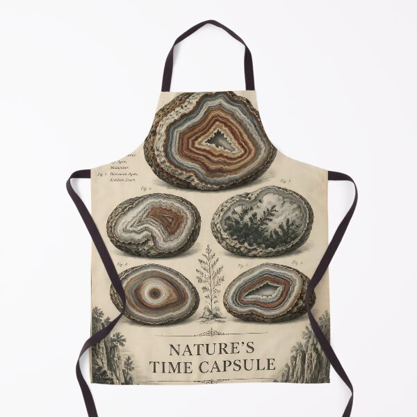 Item preview, Antique Agate Specimens Scientific Illustration designed and sold by JC Art Creations.