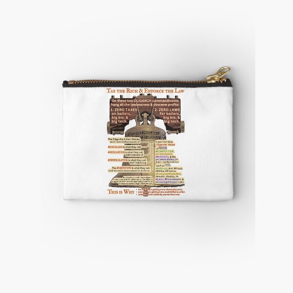 Item preview, Tax the Rich & Enforce the Law designed and sold by gnuber.