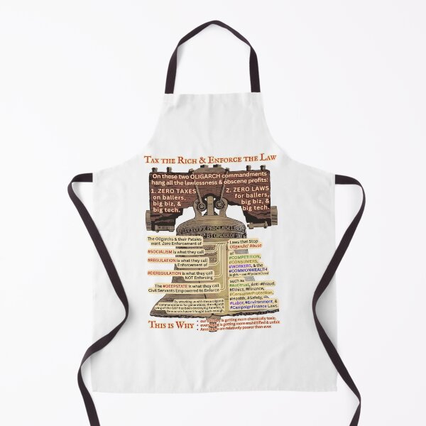 Item preview, Tax the Rich & Enforce the Law designed and sold by gnuber.