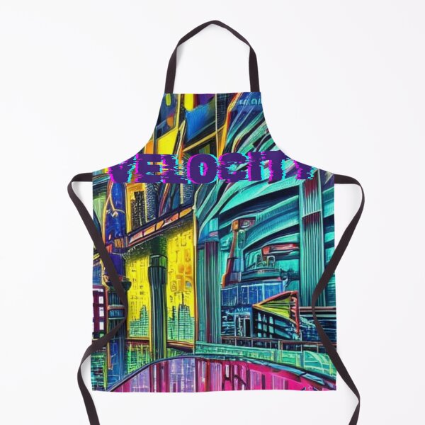 Item preview, Neon Rush – Futuristic Cityscape Synthwave Art designed and sold by Thelic1977.