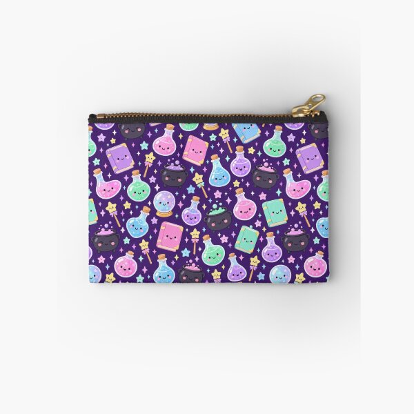 Item preview, Kawaii Magic Potion Lab Cute Seamless Pattern Print designed and sold by Inkworksbyshery.