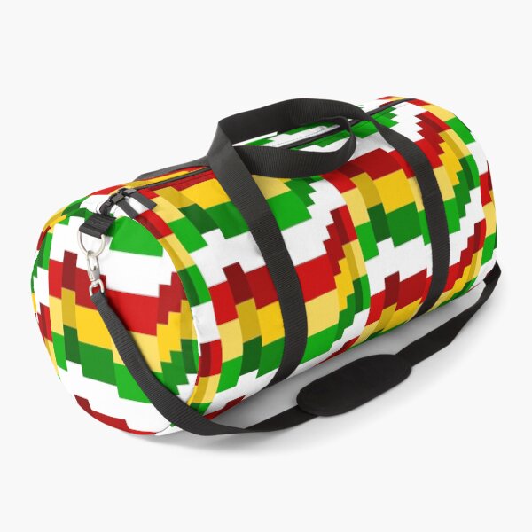 Item preview, Pixel Bolivia Flag designed and sold by HarveyHandcraftsandDesigns.