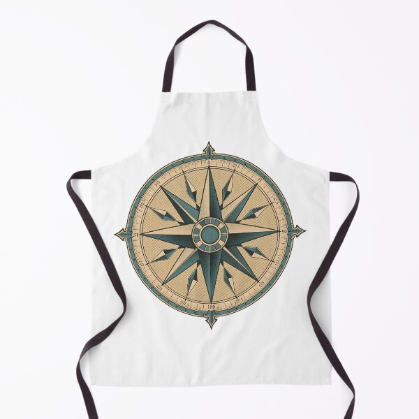 Item preview, Vintage Nautical Compass Rose – Retro Maritime Explorer Design designed and sold by HueHup.
