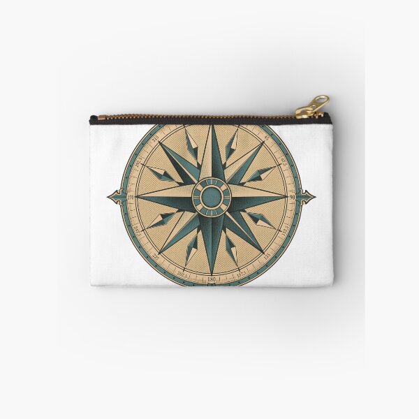 Item preview, Vintage Nautical Compass Rose – Retro Maritime Explorer Design designed and sold by HueHup.