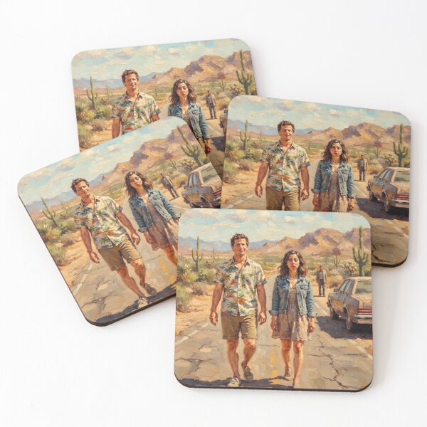 Item preview, Palm Springs Sci-Fi Romance Fine Art Tribute designed and sold by Art's Diner.