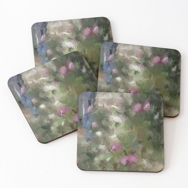 Item preview, Abstract cottage garden designed and sold by stevepaint.