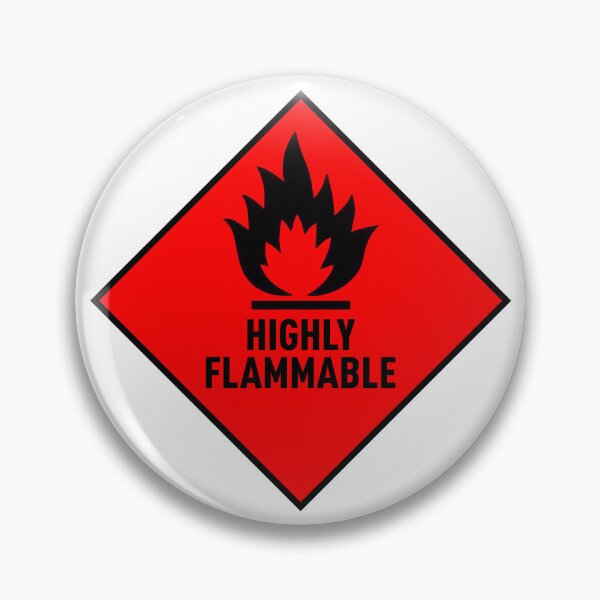 Item preview, Highly flammable designed and sold by THE MURMUR.