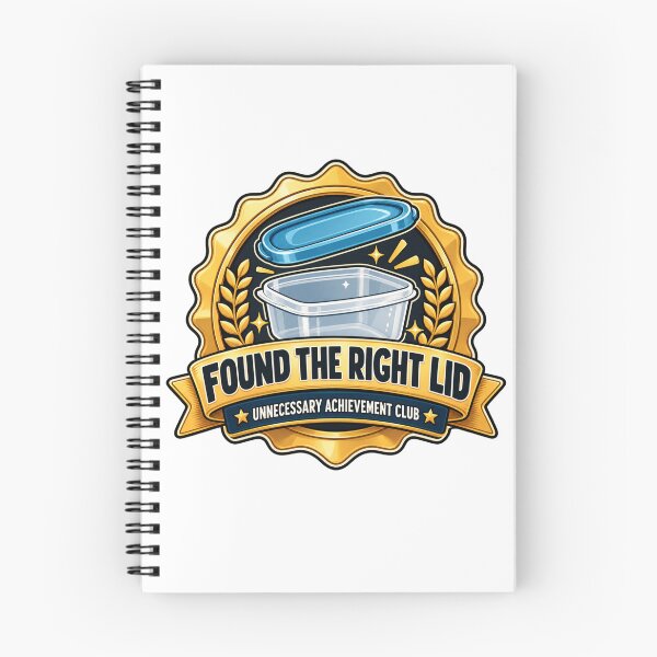 Item preview, Found The Right Lid – Funny Adulting Achievement designed and sold by MoodMinistry.
