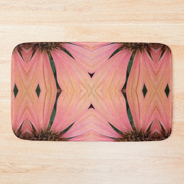 Item preview, Orange-pink echinacea, mirror photo designed and sold by lyloubeaupere.