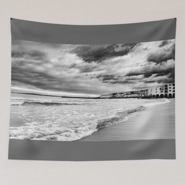 Item preview, Rolling Surf and Whispering Winds: A Maritime Solitude designed and sold by Coastal Wearable Art & Home Decor.