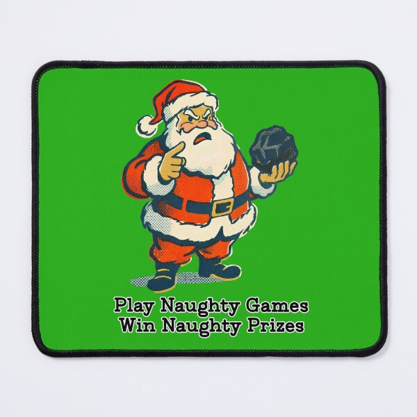 Item preview, Angry Santa - Play Naughty Games. Win Naughty Prizes. designed and sold by Deviant Logic Design.
