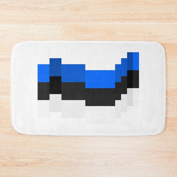 Item preview, Pixel Estonia Flag designed and sold by HarveyHandcraftsandDesigns.