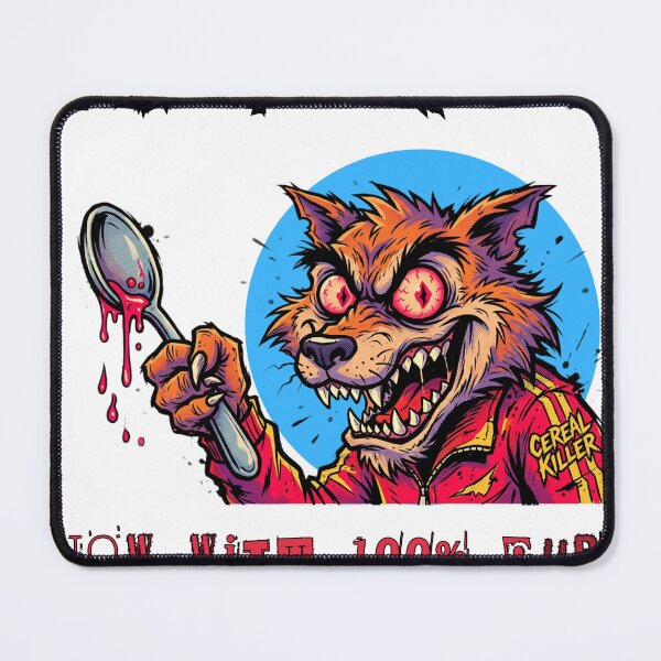 Item preview, Cereal Killer Cartoon Mascot designed and sold by clc7000.