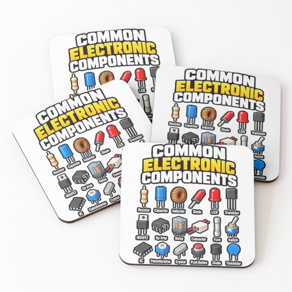Item preview, Common Electronic Components – Electronics Engineer & Maker Design designed and sold by UrsaOasis.