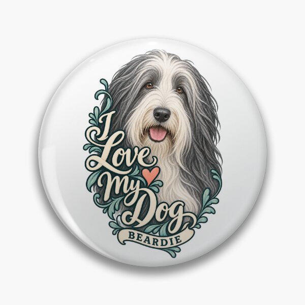 Item preview, I Love My Beardie - Painterly Portrait designed and sold by Mystik-Media.
