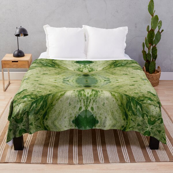 Item preview, Leaf of a green plant, mirror image designed and sold by lyloubeaupere.