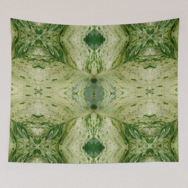Item preview, Leaf of a green plant, mirror image designed and sold by lyloubeaupere.