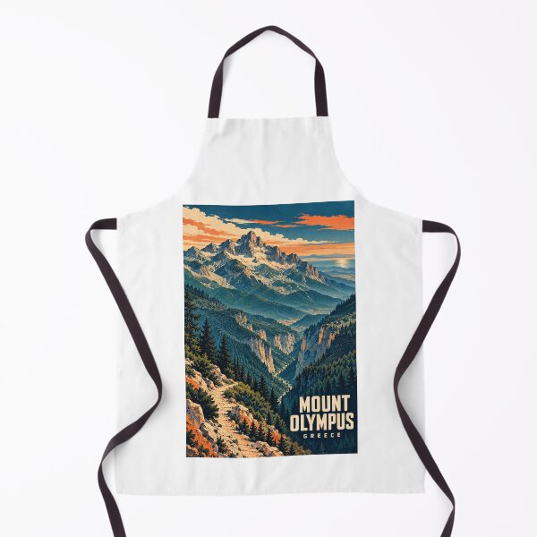 Item preview, Mount Olympus - Greece designed and sold by GoodOldVintage.