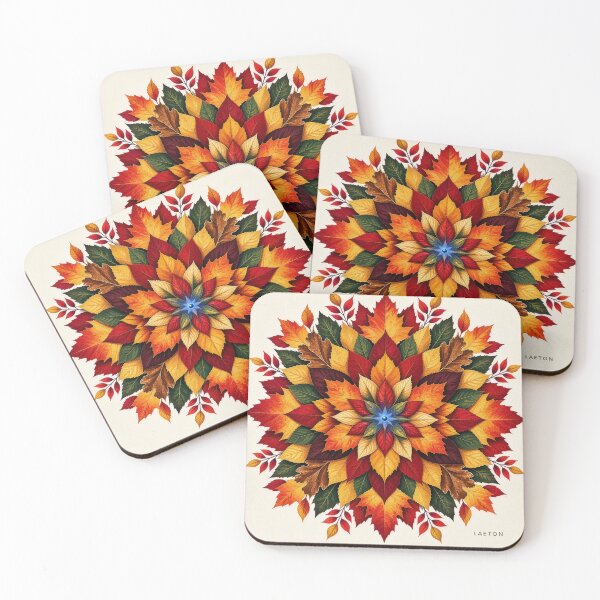Item preview, Autumn Mandala designed and sold by Laeton Designs.