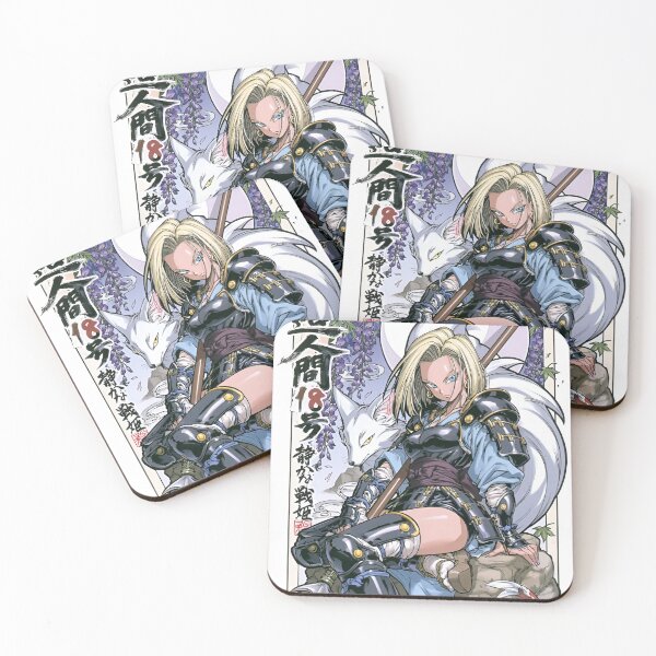 Item preview, Elegant Blonde Fantasy Warrior – Japanese Wisteria and White Fox Aesthetic designed and sold by Dyan4.