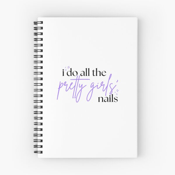 Item preview, i do all the pretty girls' nails - purple designed and sold by Emma-Beasley.