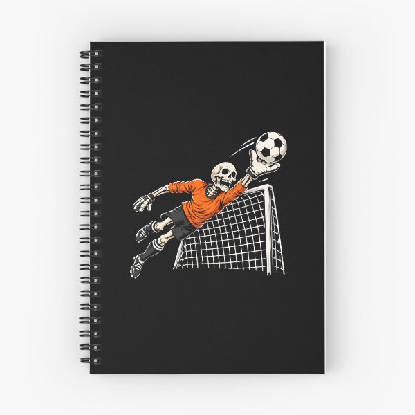 Item preview, Funny Skeleton Playing Football Halloween designed and sold by Lina Caro.