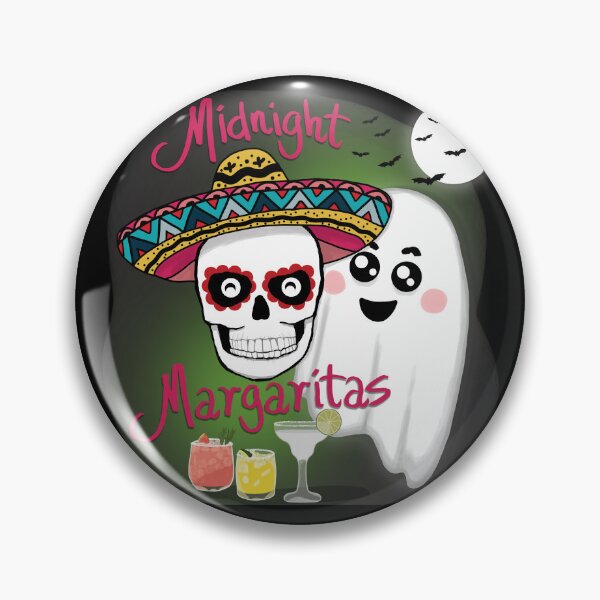 Item preview, Boo Ghost Calavera de azúcar Margaritas de medianoche designed and sold by WillowerStudio.