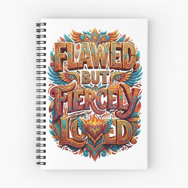 Item preview, FLAWED BUT FIERCELY LOVED designed and sold by likbatonboot.