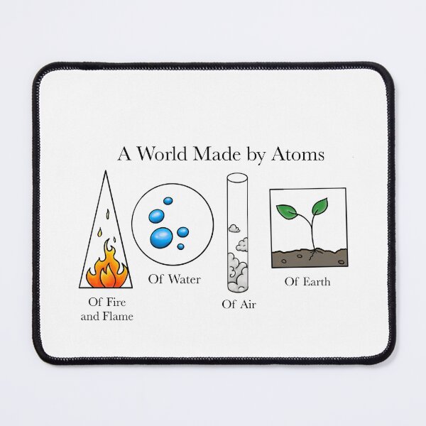 Item preview, A World Made by Atoms designed and sold by syd-42.