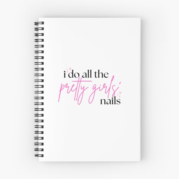 Item preview, i do all the pretty girls' nails - pink designed and sold by Emma-Beasley.