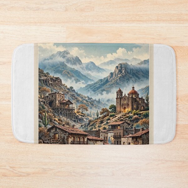 Item preview, Mexico — Real de Catorce — The Forgotten Silver City designed and sold by DibujandoPorfa.