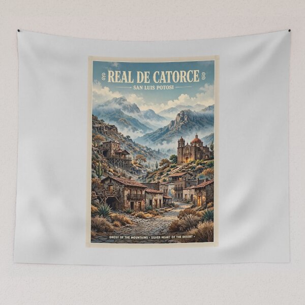 Item preview, Mexico — Real de Catorce — The Forgotten Silver City designed and sold by DibujandoPorfa.