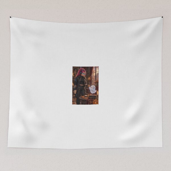 Item preview, Cathryne in a spooky haunted house designed and sold by CathryneDelamort.