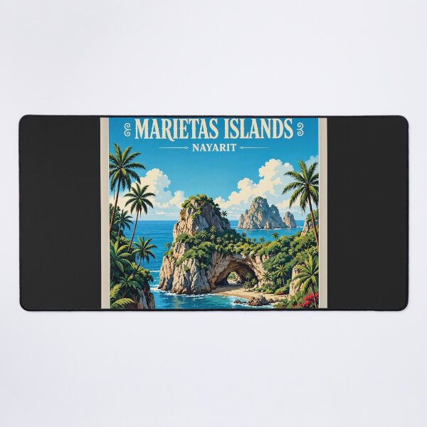 Item preview, Mexico — Marietas Islands — Hidden Ocean Paradise designed and sold by DibujandoPorfa.