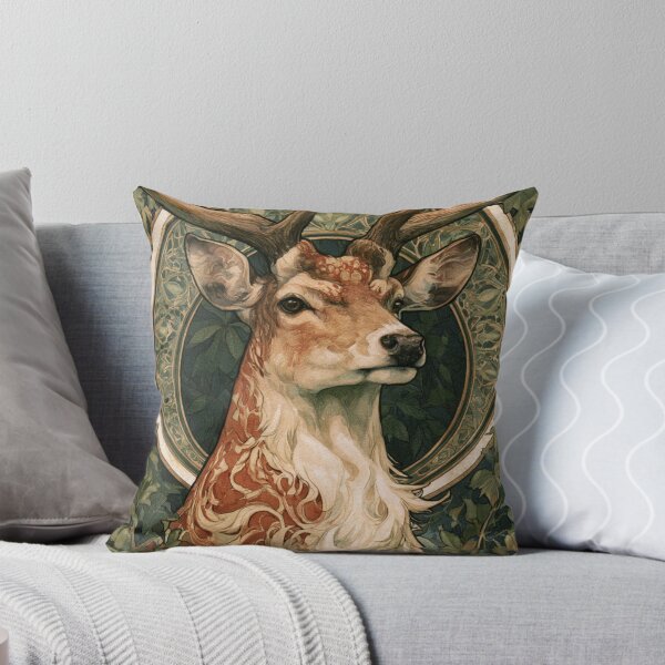 Item preview, Art nouveau deer designed and sold by MendaciousMina.