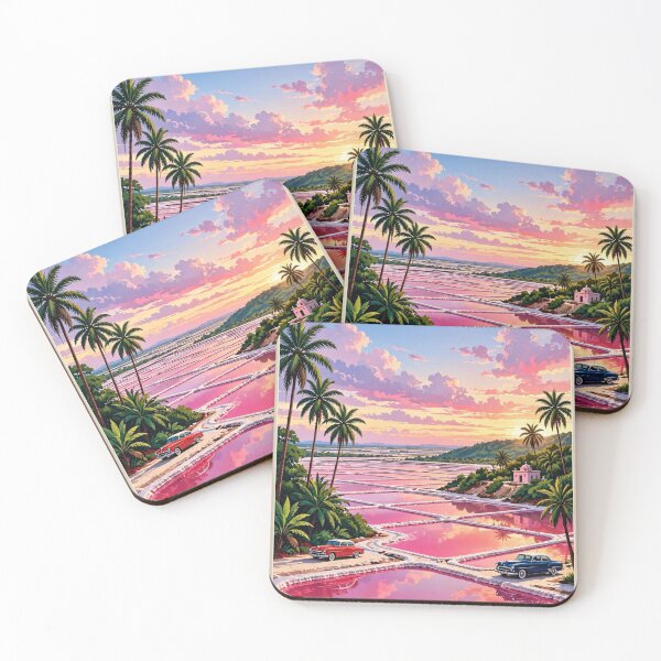 Item preview, Mexico — Las Coloradas — The Pink Horizon designed and sold by DibujandoPorfa.