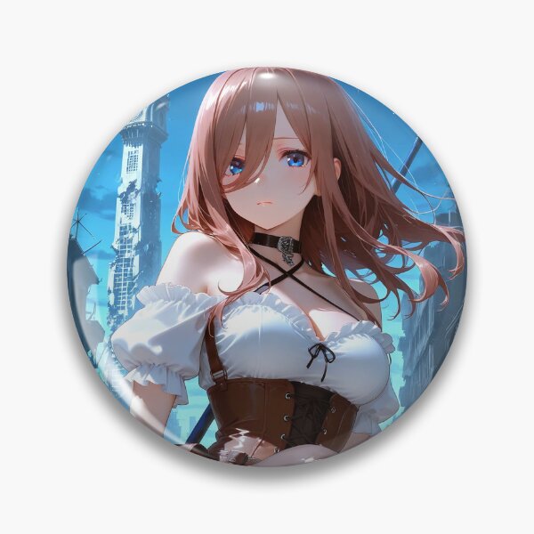 Artikelvorschau, Miku Nakano Death Scythe Anime Waifu entworfen und verkauft von lifeissheep.