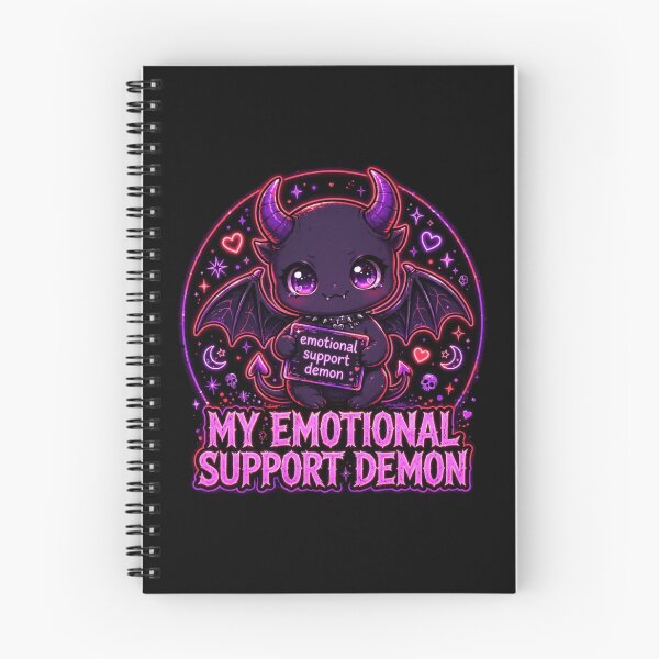 Item preview, My Emotional Support Demon Cute Pastel Goth designed and sold by Neon Bones Studio.