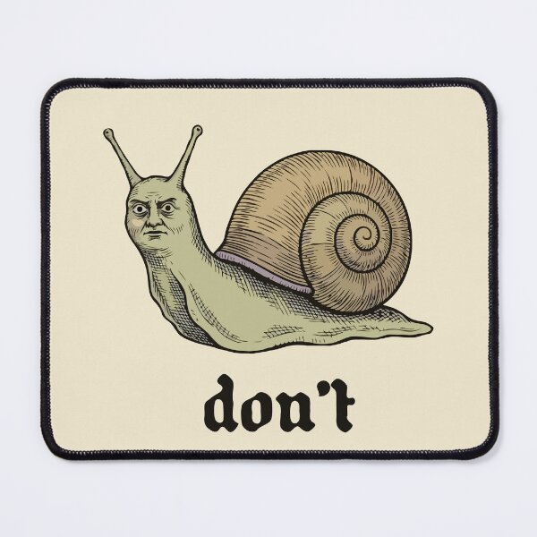 Item preview, Human Face Snail Don't designed and sold by Gkinoki.
