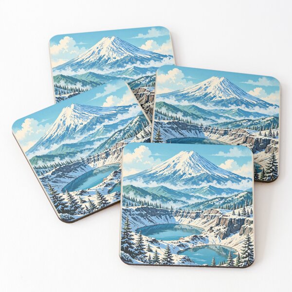 Item preview, Mexico — Nevado de Toluca — Frozen Sky Kingdom designed and sold by DibujandoPorfa.